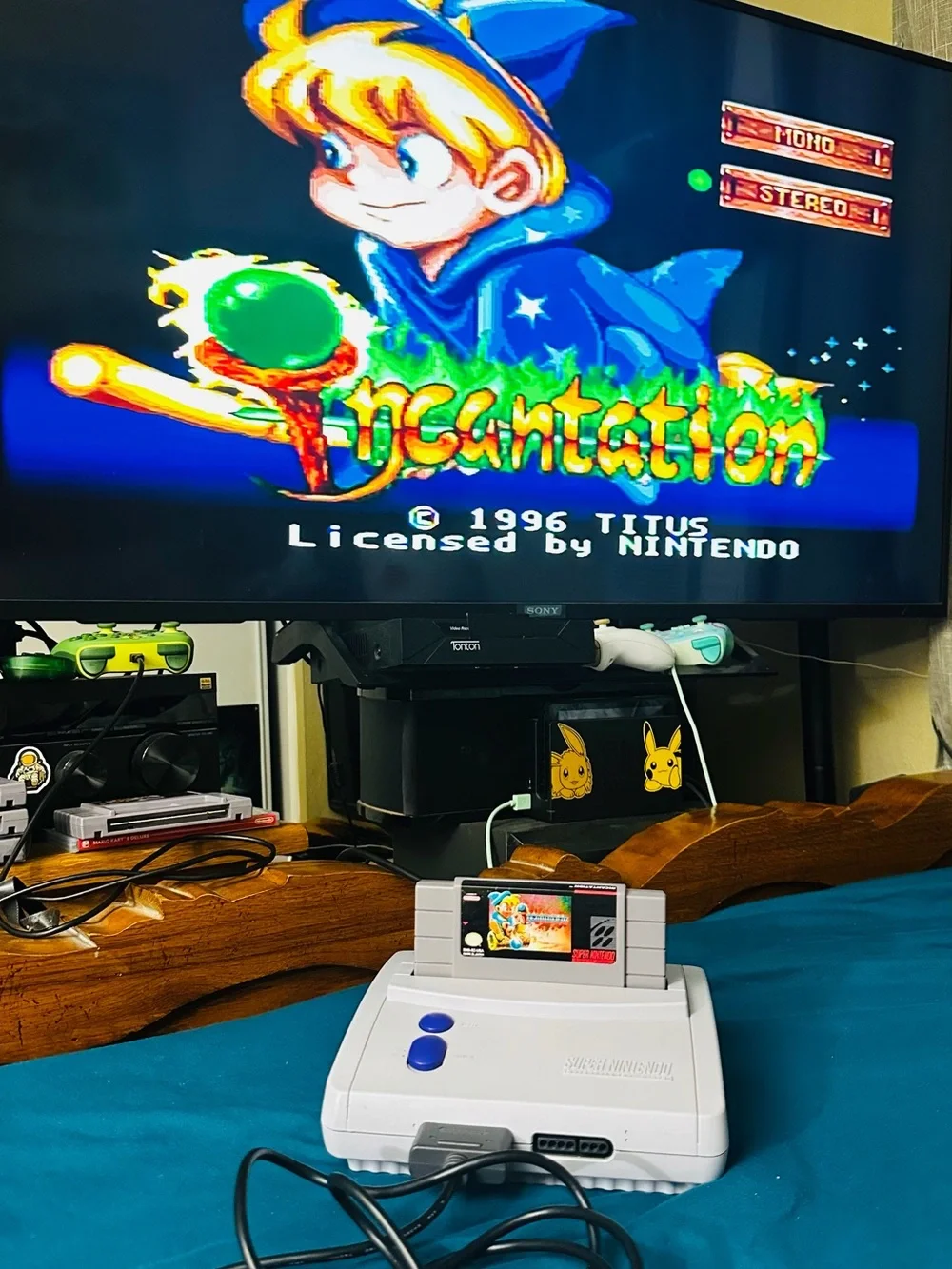 Incantation For Super Nintendo SNES Game Cartridge